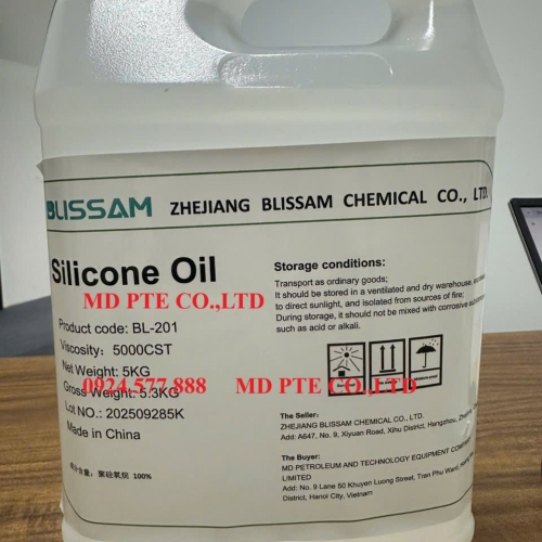 BLISSAM SILICONE OIL 5000CST - DẦU SILICON BLISSAM 5000 CST BLISSAM SILICONE OIL 5000CST - DẦU SILICON BLISSAM 5000 CST